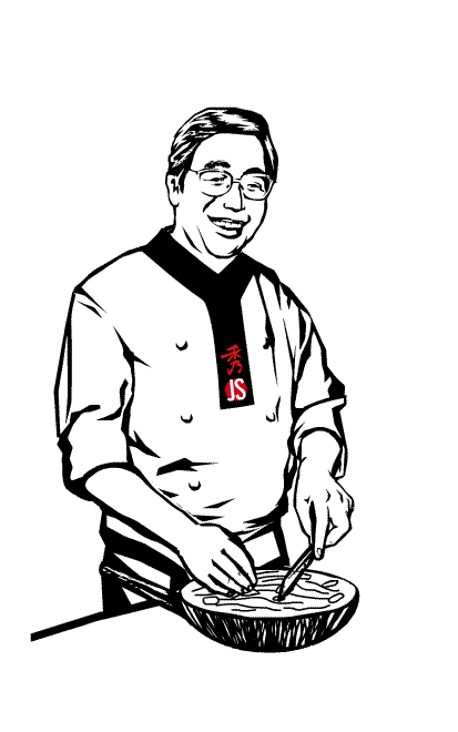 Шеф Jamato Sakamoto готує блюдо WOK